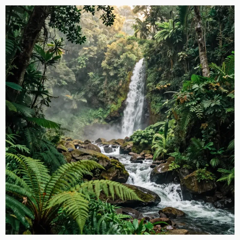 Paisaje natural de la Ruta Mutis en Tolima